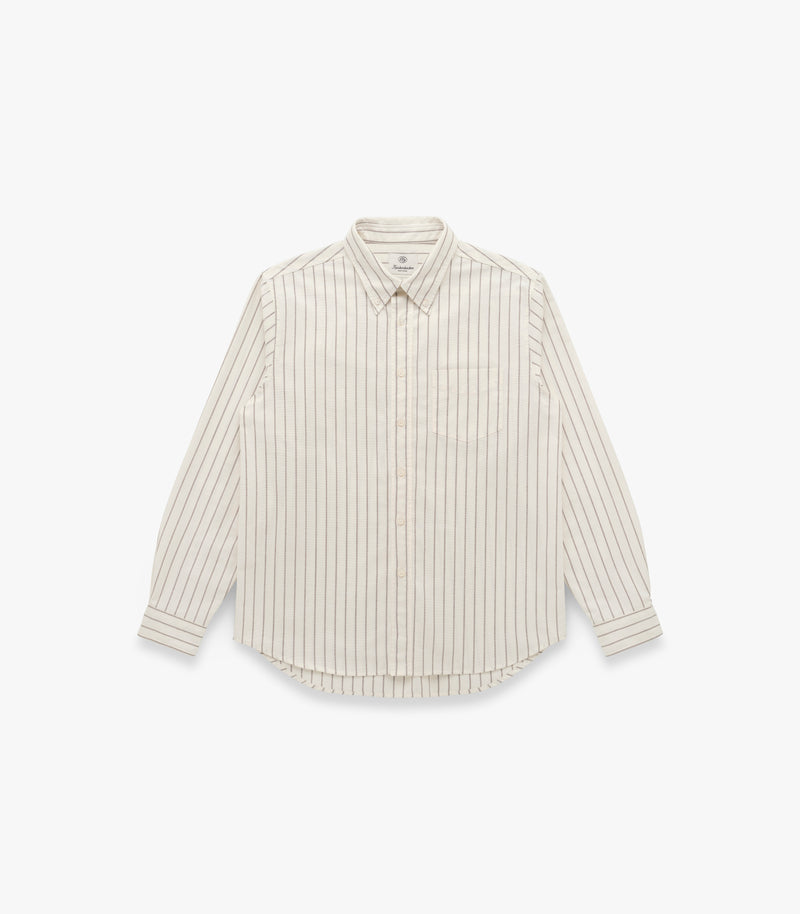 Bone & Olive Stripe