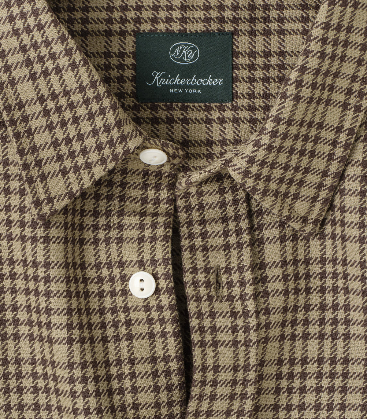 Mint & Brown Plaid