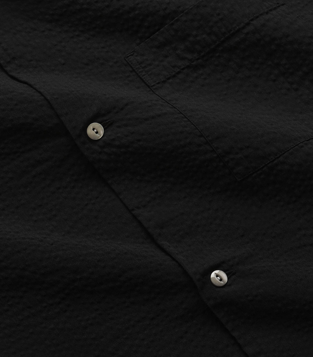 Fulton Seersucker Shirt Brown