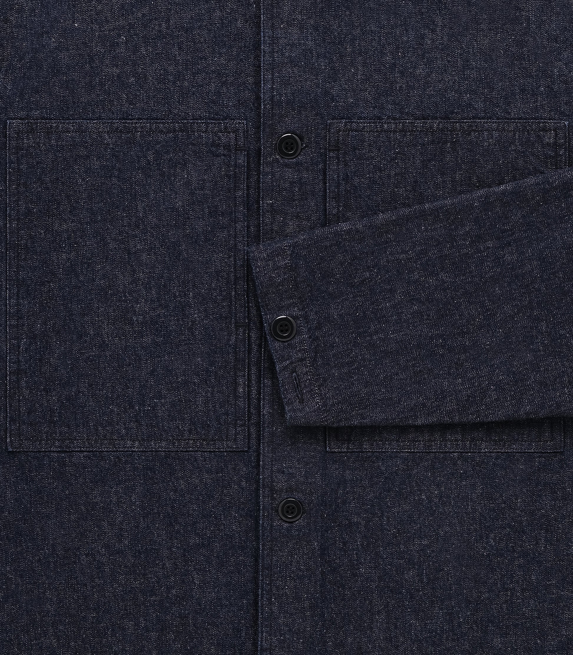 Mafra Denim Cotton & Linen Overshirt