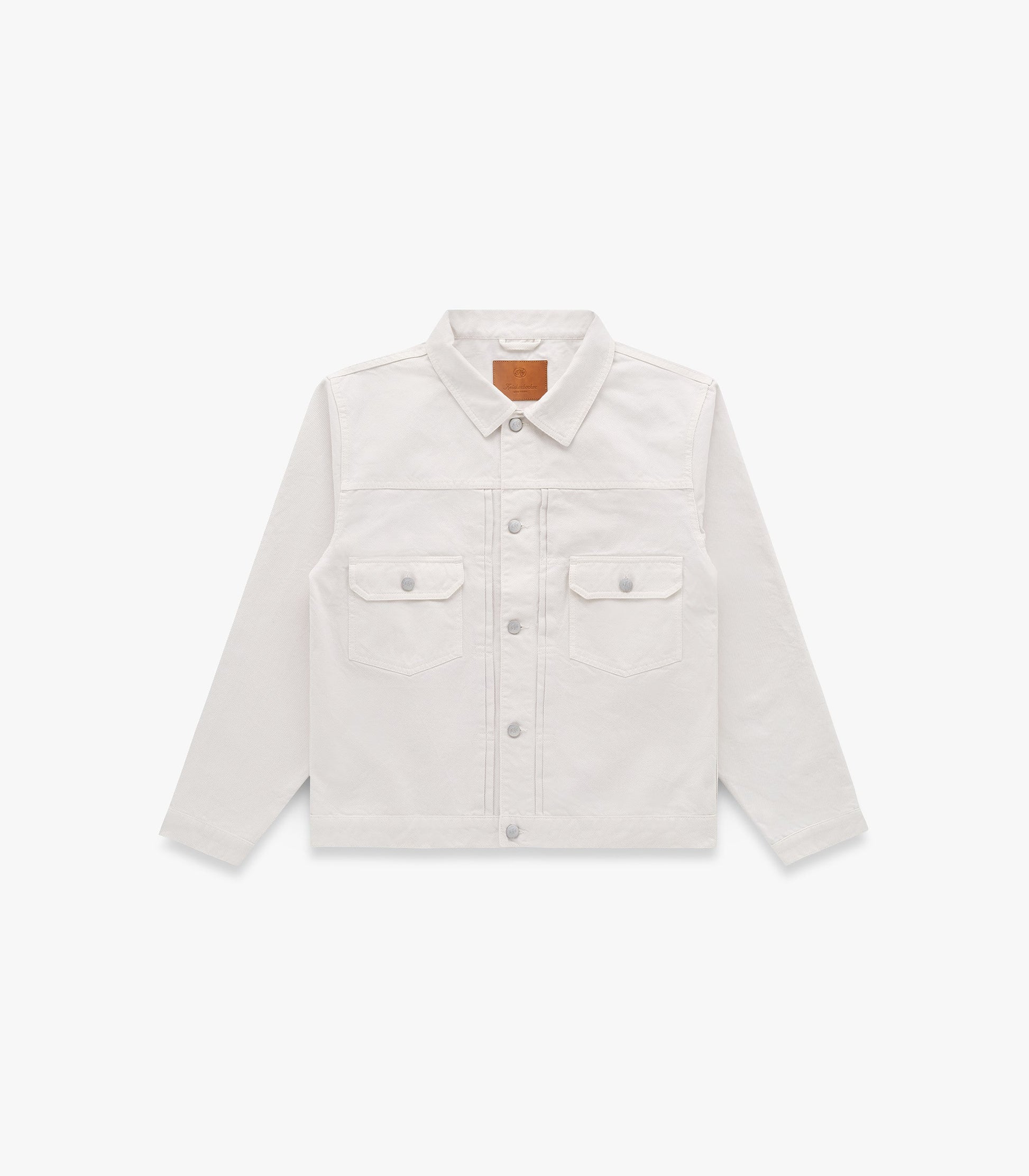 Pleated Twill Trucker
