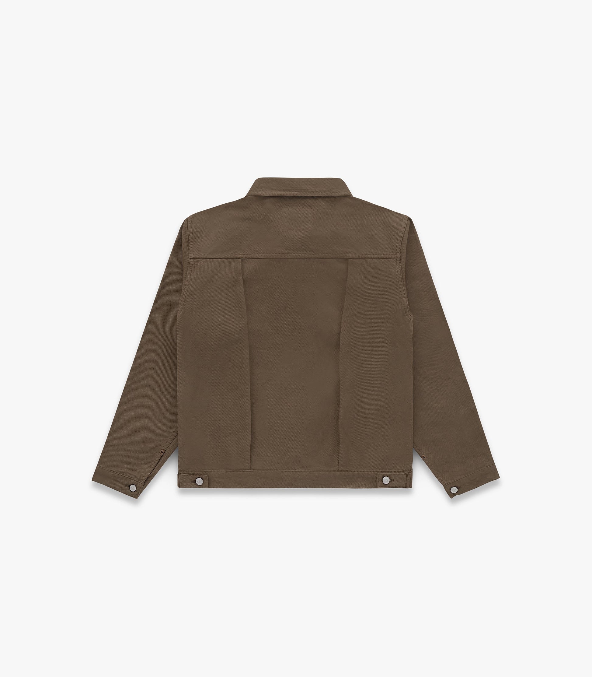 Pleated Twill Trucker