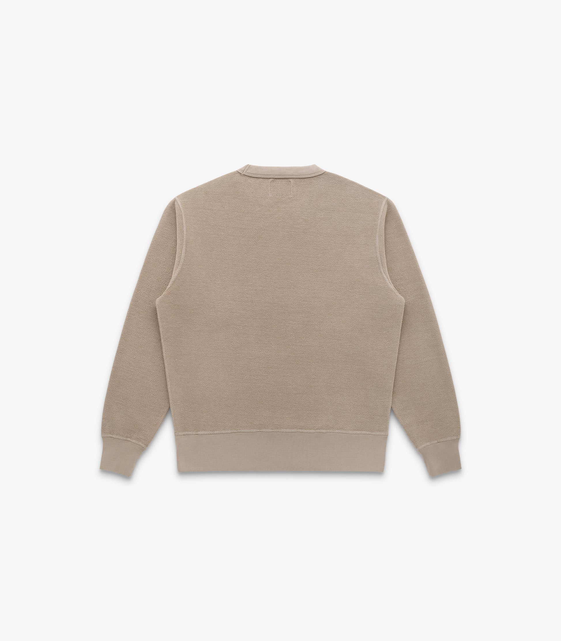 V Twill Knit Crew