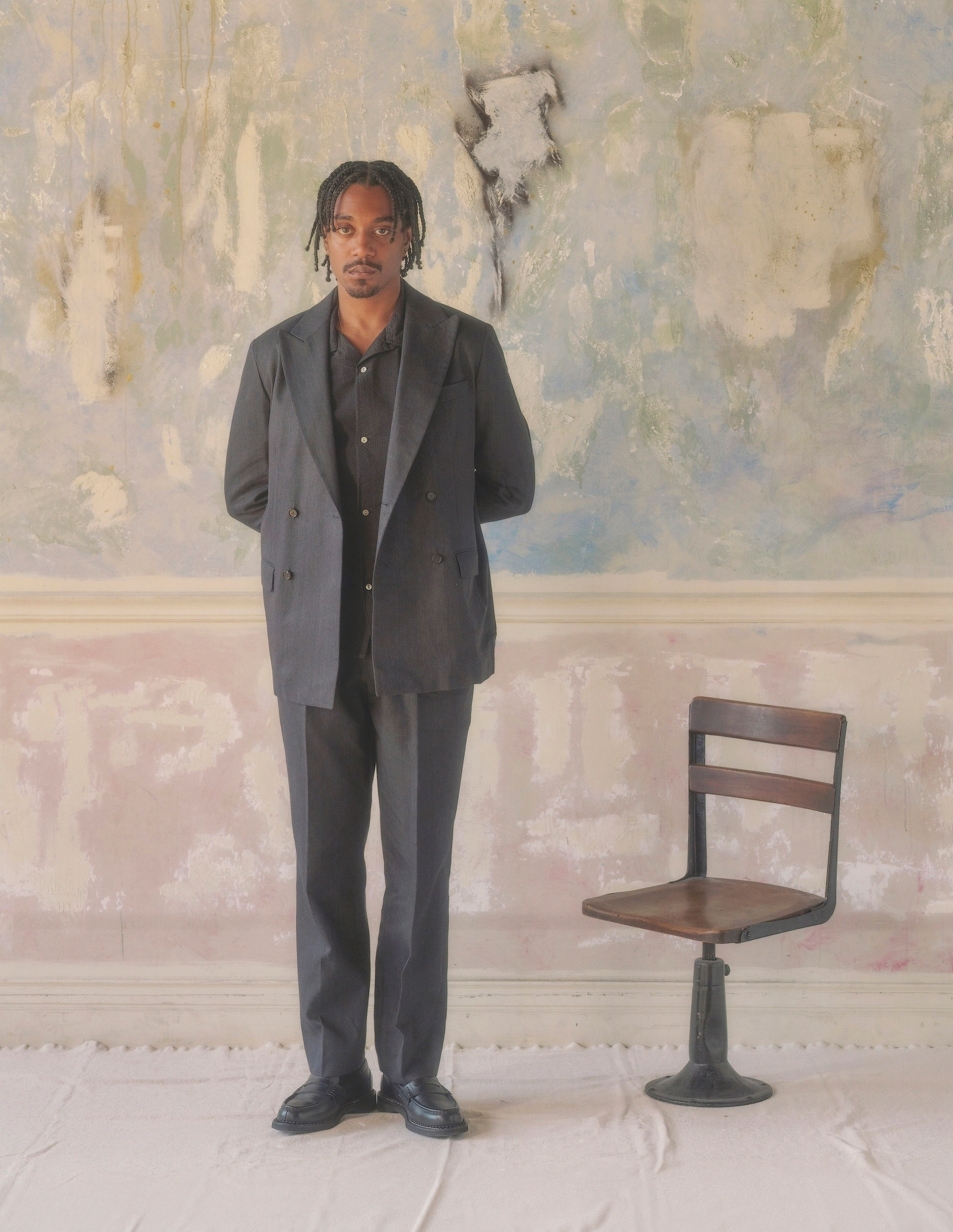 Miles Cotton & Linen Suit Trouser