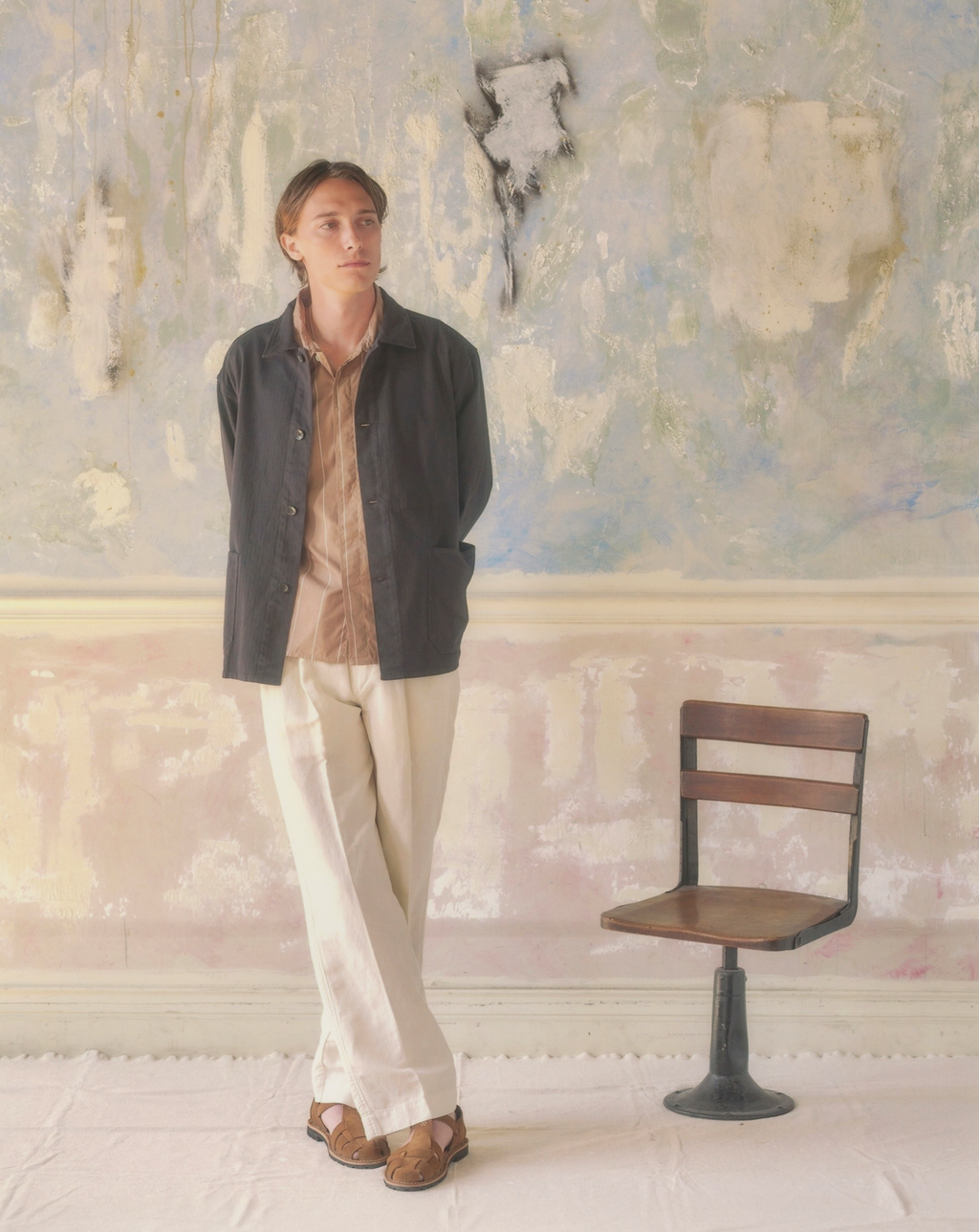 French Vintage HBT Overshirt